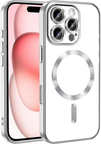 Apple iPhone 16 Pro Kılıf Kamera Korumalı Magsafe Wireless Şarj Özellikli Yüksek Kalite Kapak