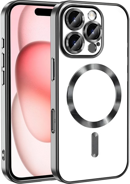 Apple iPhone 16 Pro Kılıf Kamera Korumalı Magsafe Wireless Şarj Özellikli Yüksek Kalite Kapak