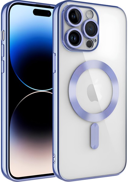 Apple iPhone 14 Pro Kılıf Kamera Korumalı Magsafe Wireless Şarj Özellikli Yüksek Kalite Kapak