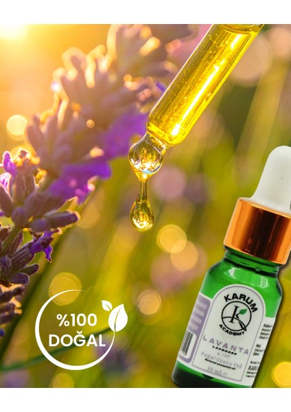 Aromaterapi Doğal Cam Damlalıklı Lavanta Uçucu Yağ 10ml modelleri