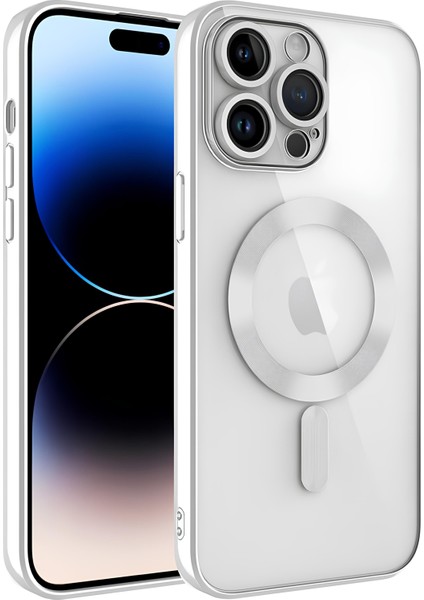 Apple iPhone 14 Pro Max Kılıf Kamera Korumalı Magsafe Wireless Şarj Özellikli Yüksek Kalite Kapak