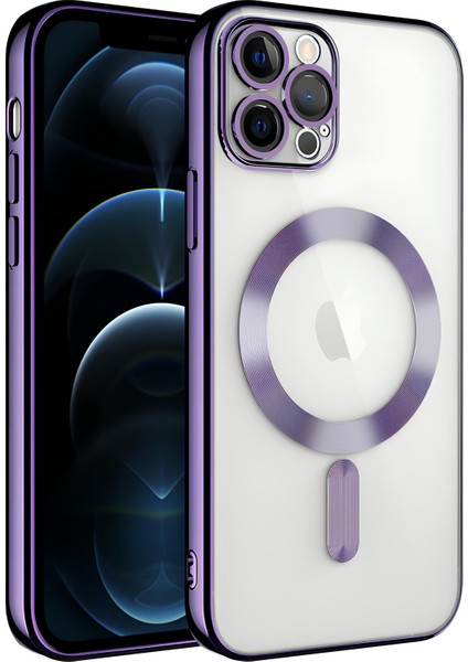 Apple iPhone 11 Pro Max Kılıf Kamera Korumalı Magsafe Wireless Şarj Özellikli Yüksek Kalite Kapak