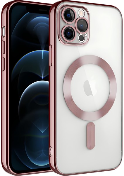 Apple iPhone 11 Pro Max Kılıf Kamera Korumalı Magsafe Wireless Şarj Özellikli Yüksek Kalite Kapak
