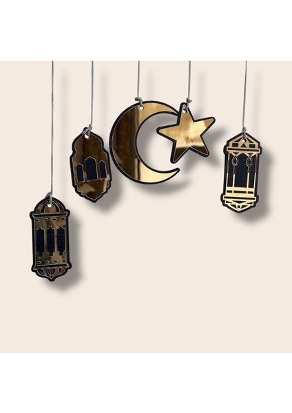 Hoş Geldin Ramazan Dekoratif Duvar Süsü Pleksi Ayna Ramazan Süsü Islami Temalı Ramazan Dekorasyonu modelleri
