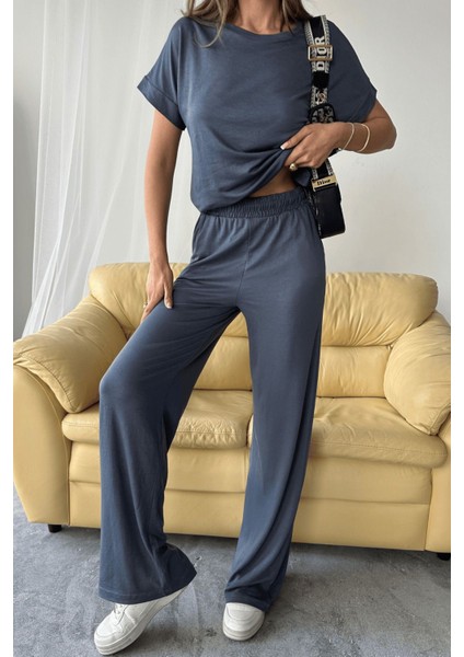 Kadın Lux Modal Pike Kumaş Yazlık Takım modelleri