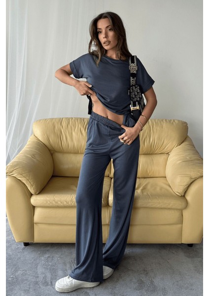 Kadın Lux Modal Pike Kumaş Yazlık Takım fırsatları