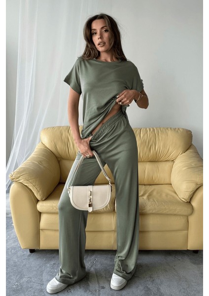 Kadın Lux Modal Pike Kumaş Yazlık Takım indirimleri