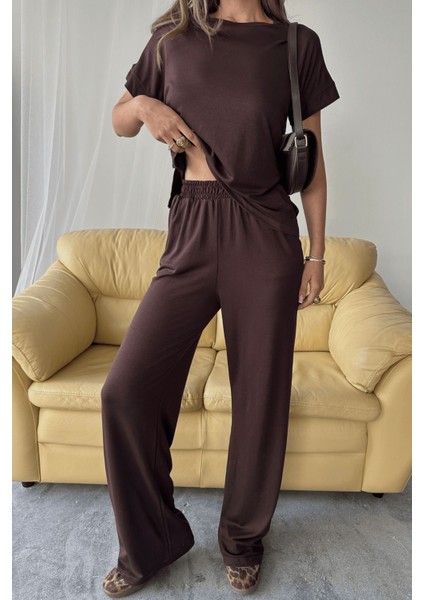 Kadın Lux Modal Pike Kumaş Yazlık Takım