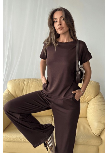 Kadın Lux Modal Pike Kumaş Yazlık Takım fırsatları