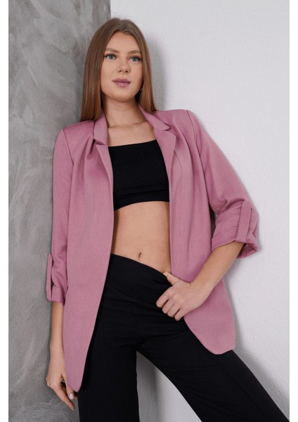 Kadın Bethany Astarlı Blazer Ceket indirimleri