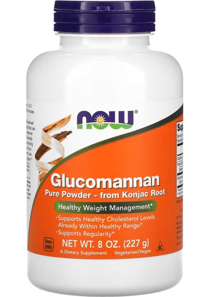 Glucomannan Pure Powder 8 Oz 227 gr