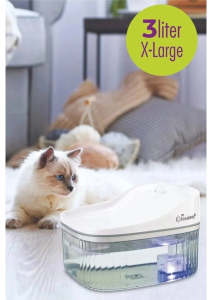 pets KPF-10547 Ultra Sessiz Otomatik Pet Su Çeşmesi