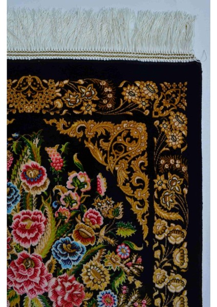 Bambu Iplikten Dokuma Çiçek Tasvirli Iran Duvar Halısı (50X80 Cm) fiyatları