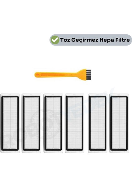 Dreame Bot L10S Pro Uyumlu Yedek Hepa Filtre-7 Parça