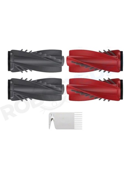 Roborock Saros 10 Uyumlu Ana Fırça Ve Temizleme Tarağı-3 Parça