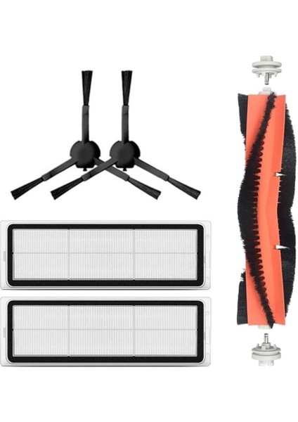 Xiaomi Vacuum Mop 2 Ultra Uyumlu Yedek Mopsuz Fırça Filtre-5 Parça