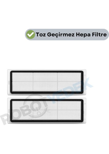 Xiaomi X10 Plus X20 Plus Uyumlu 2 Adet Hepa Filtre
