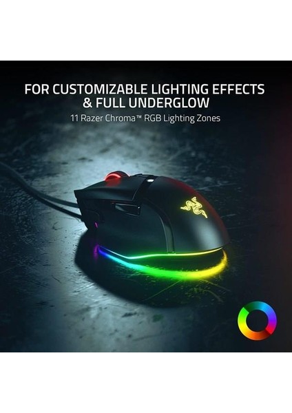 Razer Basılısk V3 USB 26.000DPI Gaming Optic Mouse Rgb RZ01-04000100-R3M1 fırsatları