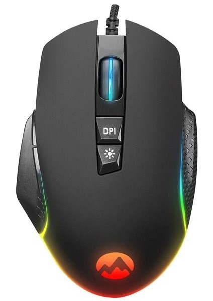 Rage-X2 USB Siyah 800/1600/3200/4800/6400 Dpi Gaming Oyuncu Mouse