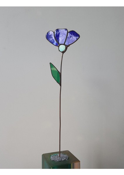 Tekli Modern Vitray Çiçek