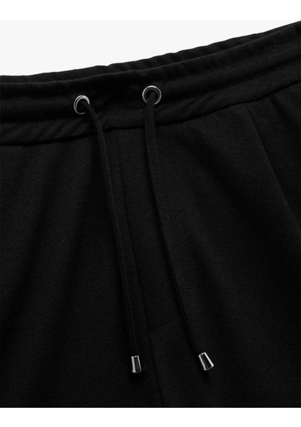 Bermuda Pike Kumaş Siyah Erkek Şort 5SAM40001MK modelleri