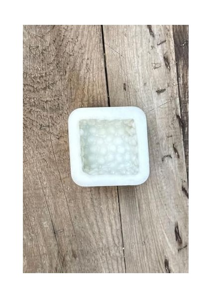 Menashop Metrashop Concept Sünger Küp Mum Kalıbı (Silikon) (1 Adet)
