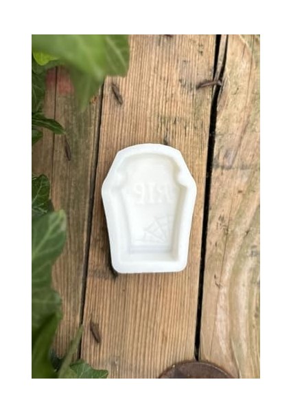 Menashop Metrashop Concept Mezar Taşı Rip Yazılı Mum Kalıbı (Silikon) (1 Adet)