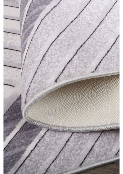 200 x 600 cm Gri - Kaymaz Tabanlı, Dekoratif ve Yıkanabilir modelleri