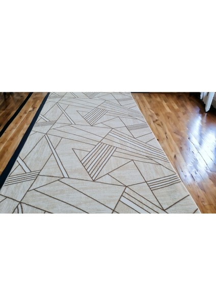 200 x 550 cm Kahve - Kaymaz Tabanlı, Dekoratif ve Yıkanabilir modelleri