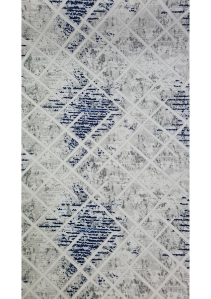 150 x 400 cm Mavi - Kaymaz Tabanlı, Dekoratif ve Yıkanabilir