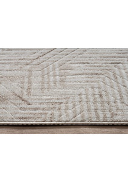 150 x 600 cm Kahve - Kaymaz Tabanlı, Dekoratif ve Yıkanabilir