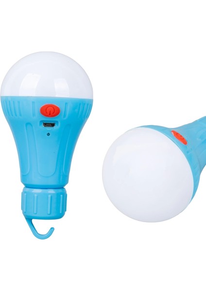Şarjlı Çakarlı LED Ampul (4887)