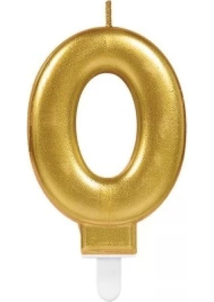 0 Rakam Mum Gold Renk (4887)