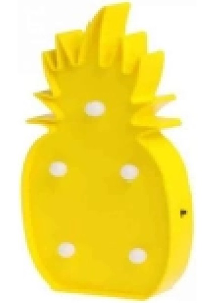 LED Işıklı Ananas Gece Lambası