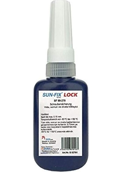 S 52701 Civata Sabitleyiçi, 10 ml