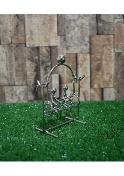 Metal Dekoratif Salıncaklı Figür - Minimalist ve Şık Tasarım fiyatları
