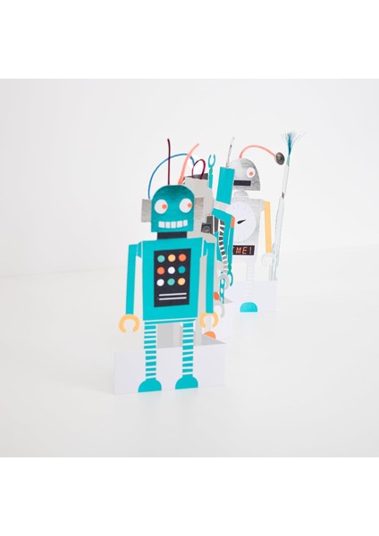 Meri Robot Tebrik Kartı