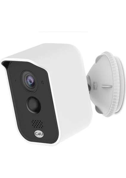 4u Dış Mekan Için Akıllı Güvenlik Kamerası Kızılötesi Gece Görüşlü Ip Kamera Hd 1080P, IP65 Suya ve Toza Dayanıklılık, 803RTD