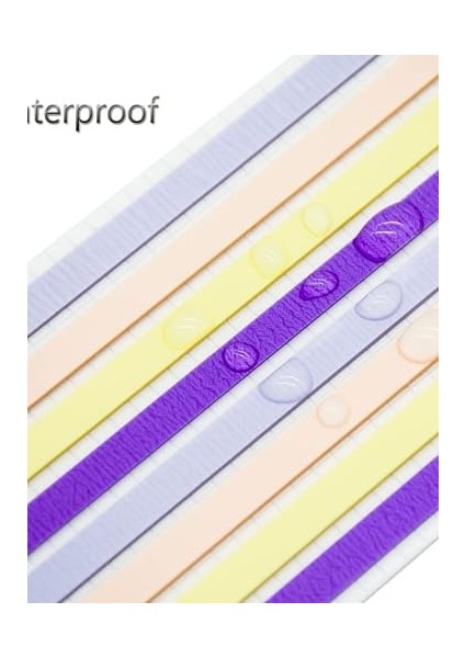 Sticky Notes Şeffaf Renkli Yapışkan Not Kağıtları Uzun Şeritler (Renk 1)