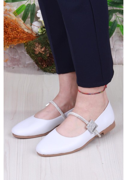 01-625 Soft Taş Toka Detaylı Rahat Kadın Babet fiyatları