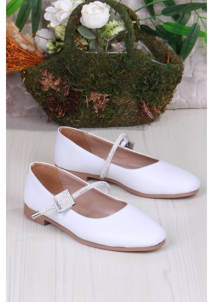 01-625 Soft Taş Toka Detaylı Rahat Kadın Babet modelleri