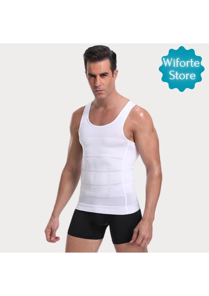 Erkek Inceltici Atlet Korse, Bel ve Göğüs Toparlayıcı, Dik Duruş Korsesi, Jinekomasti Için fiyatları