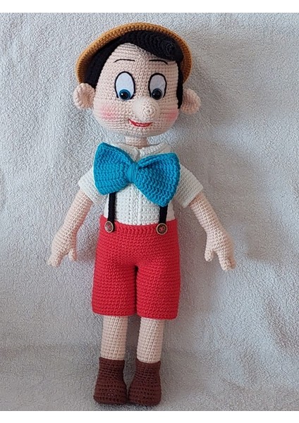 Pinokyo Bebek Amigurumi Oyuncak