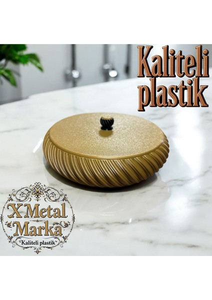 Kaliteli Plastik Tek Bölme Büyük Boy Dekoratif Mini Kutu, Takı Kutusu, Anahtar Kutusu, Dekoratifsa