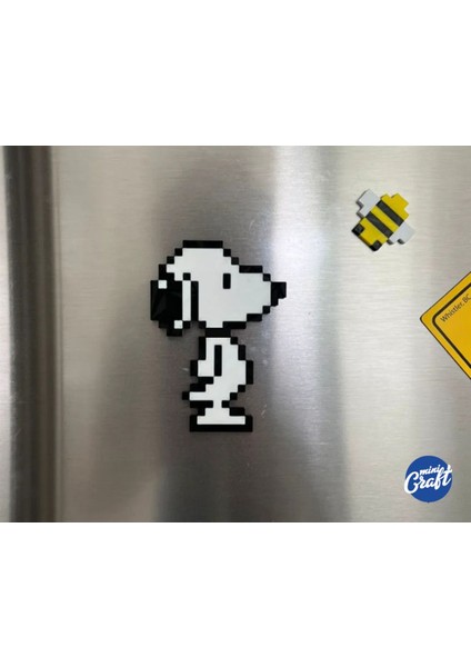 Pixel Snoop Buzdolabı Magneti