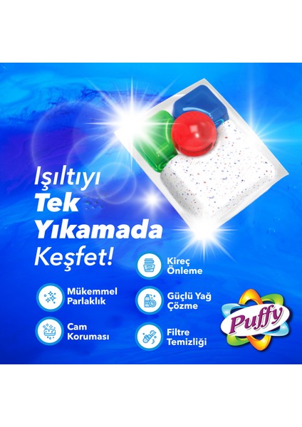 Hepsi Bir Arada Bulaşık Makinesi Deterjanı Kapsül 270 Yıkama modelleri