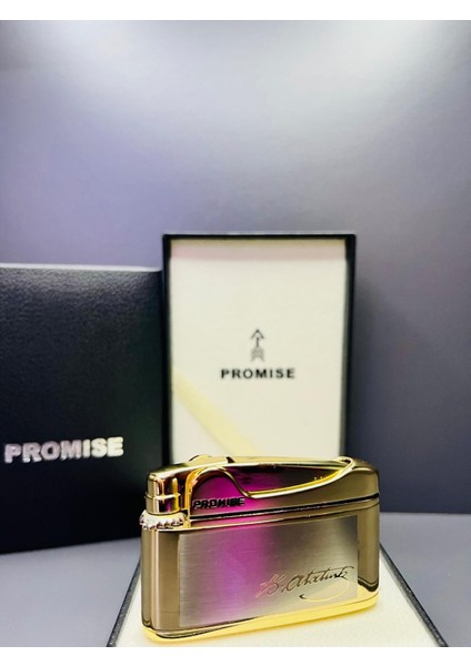 Ibelo Model Retro Tasarım Çelik Gövde Gazlı Çakmak