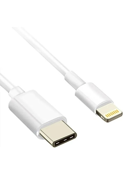 Apple iPhone 12 / 12 Pro / 12 Pro Max Uyumlu Lightning Usb-C To Hızlı Şarj Kablosu 1 M modelleri