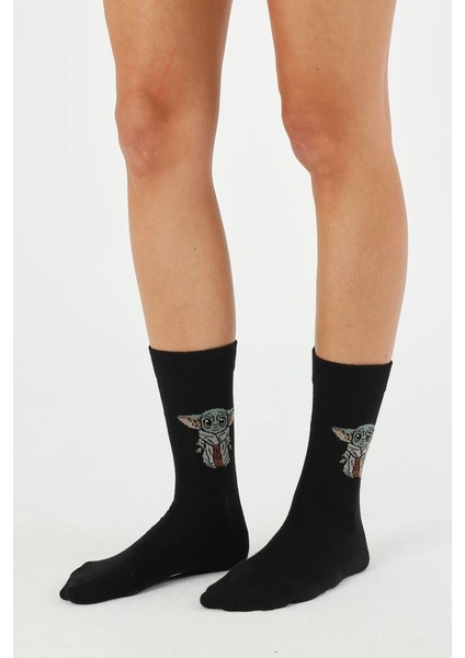 Kadın Pamuklu Özel Desenli Dikişsiz Yumuşak Dokulu Terletmez Rahat Esnek Soket Çorap fiyatları