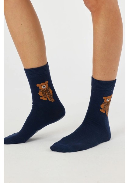 Kadın Pamuklu Özel Desenli Dikişsiz Yumuşak Dokulu Terletmez Rahat Esnek Soket Çorap fırsatları